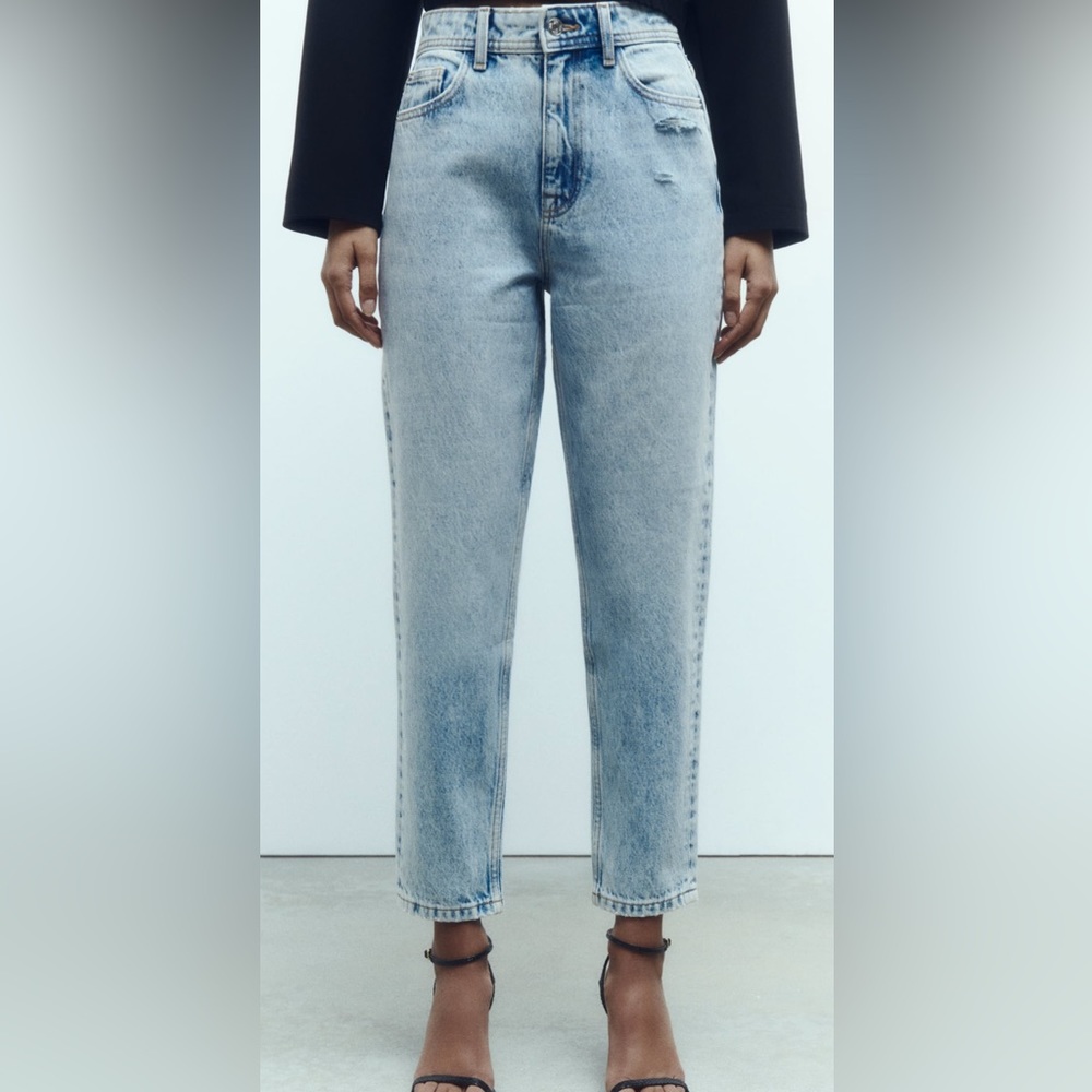 Zara mom jeans